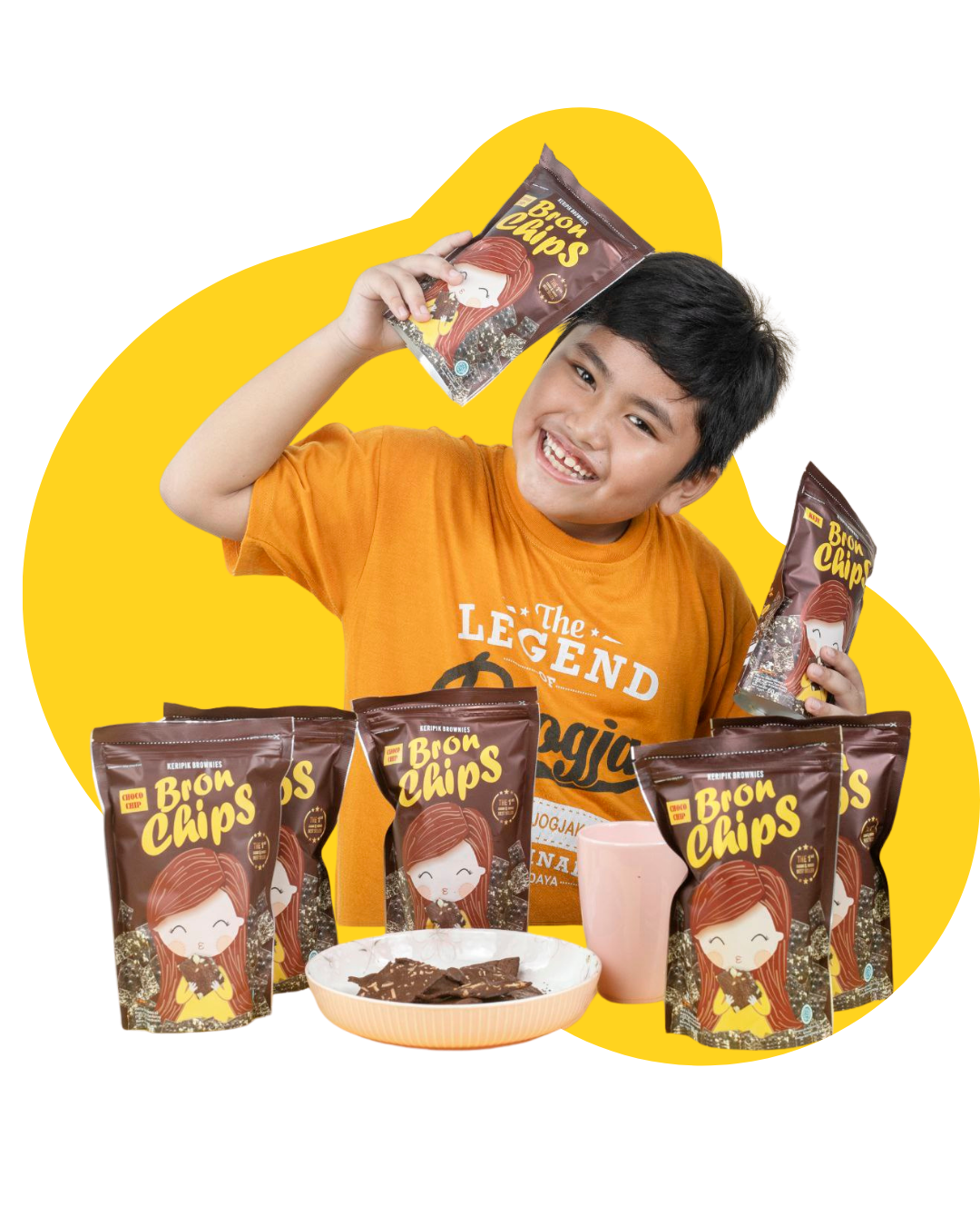 Foto Model Bronchips