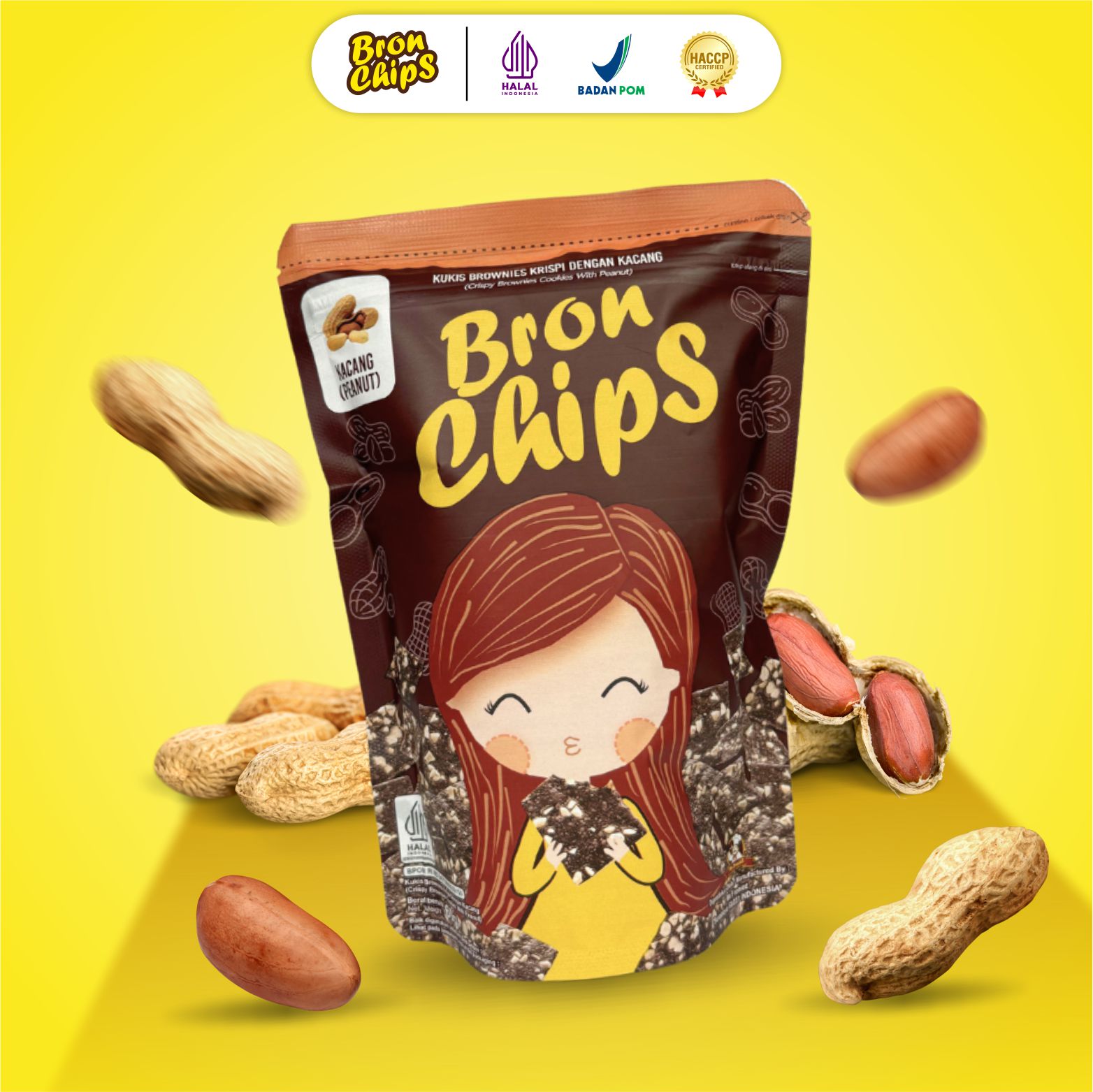 Bronchips Peanuts