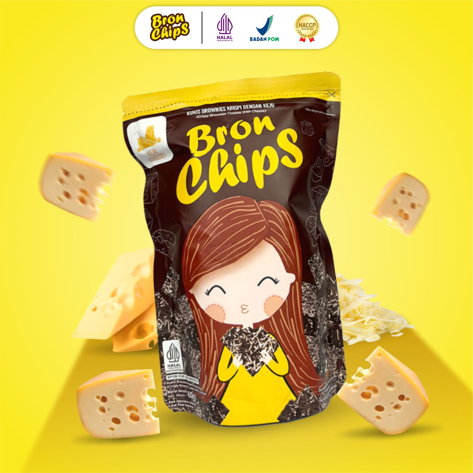 Bronchips Cheese