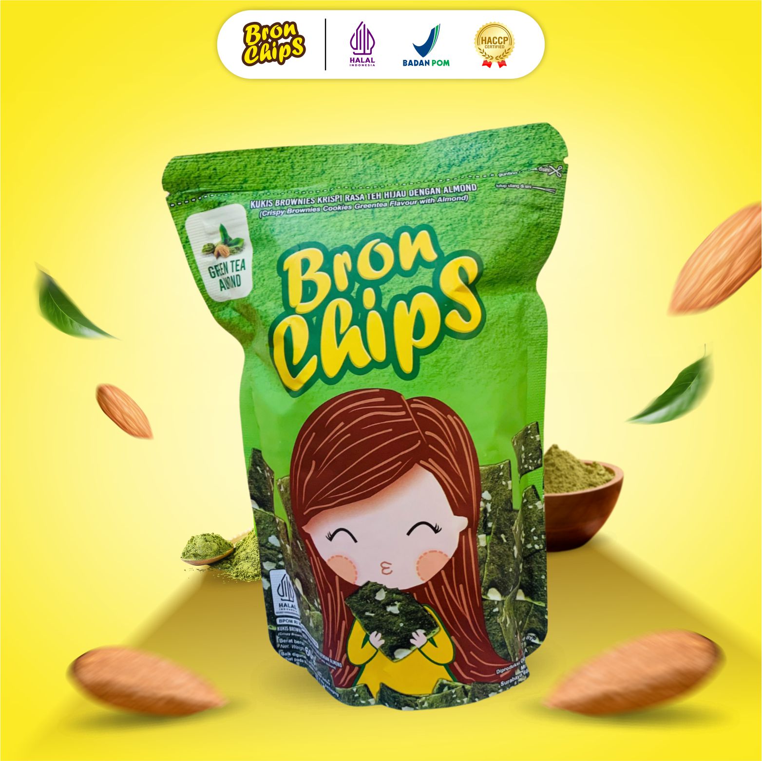 Bronchips Matcha